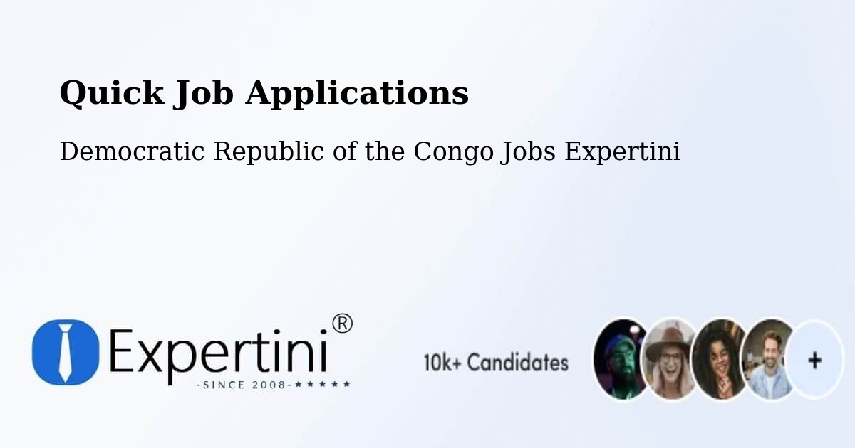 Quick Apply Feature – Mweka - Democratic Republic of the Congo Jobs Expertini