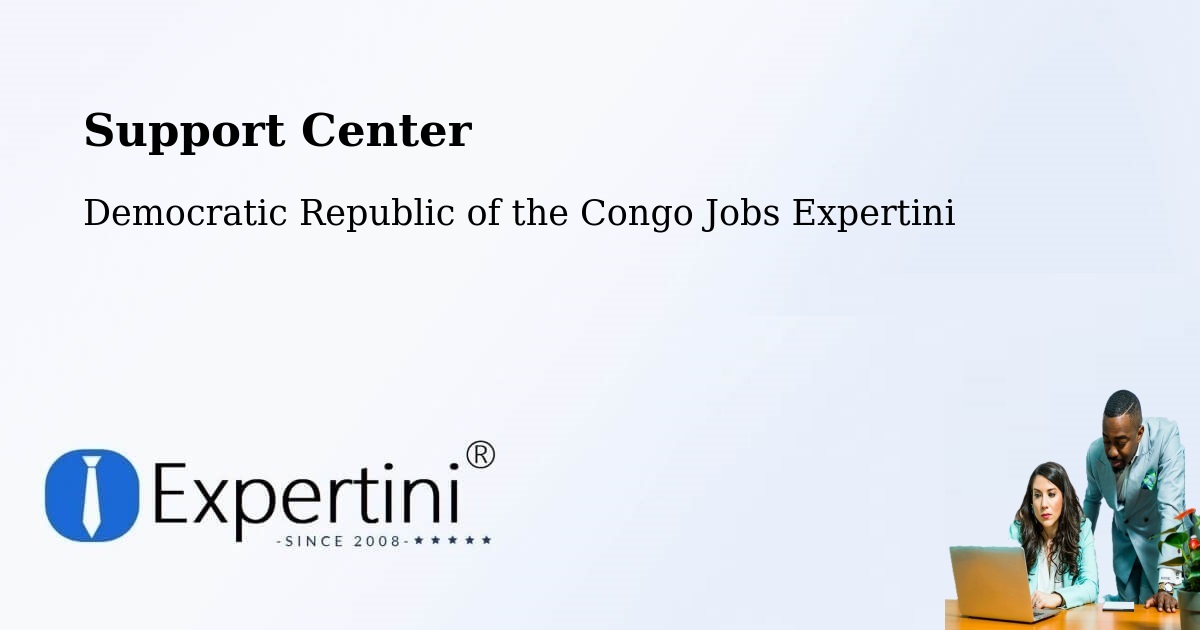 Support Services – Mweka - Democratic Republic of the Congo Jobs Expertini